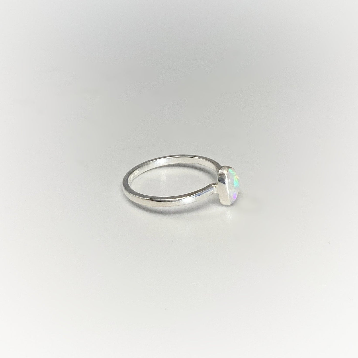 Ethiopian Fire Opal Ring