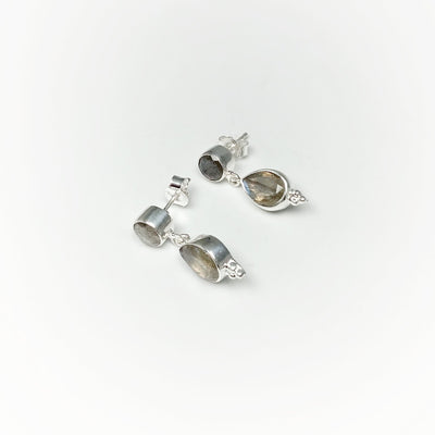 Labradorite Stud Earrings