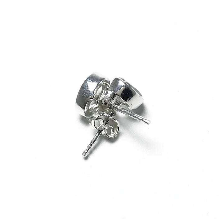 Green Amethyst Stud Earrings - Rocks and Gems Canada