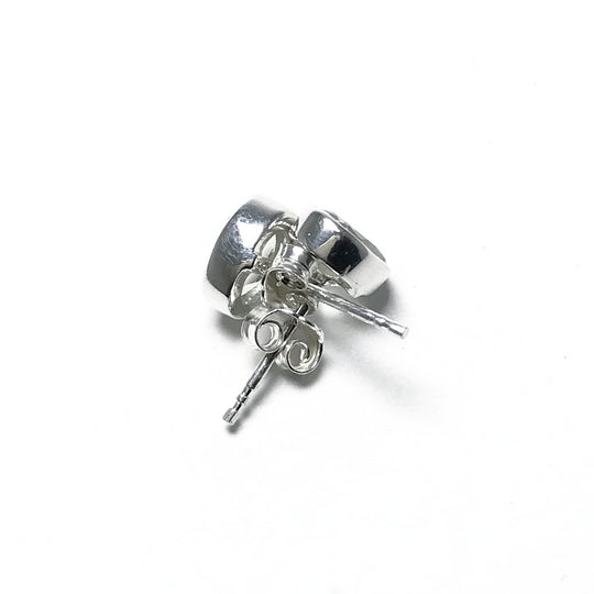 Green Amethyst Stud Earrings - Rocks and Gems Canada