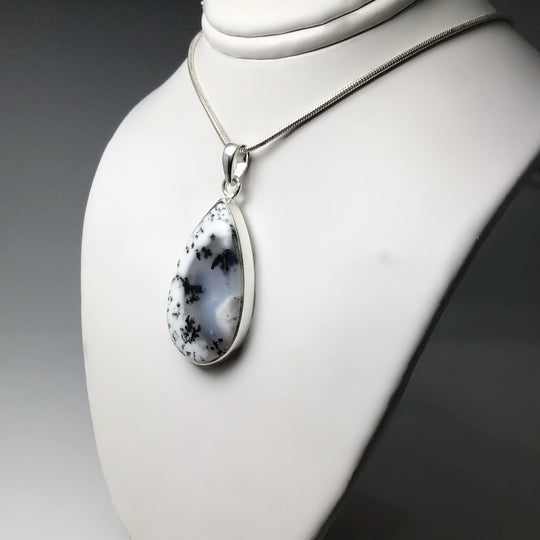 Dendritic Opal Pendant - Rocks and Gems Canada