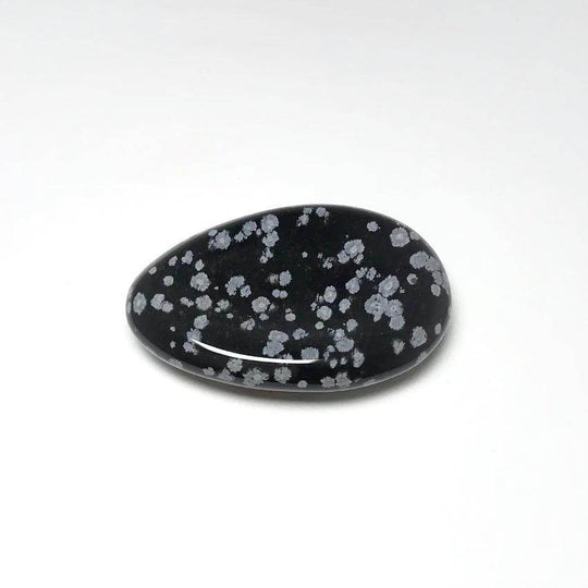 Worry Stone - Snowflake Obsidian - Rocks and Gems Canada