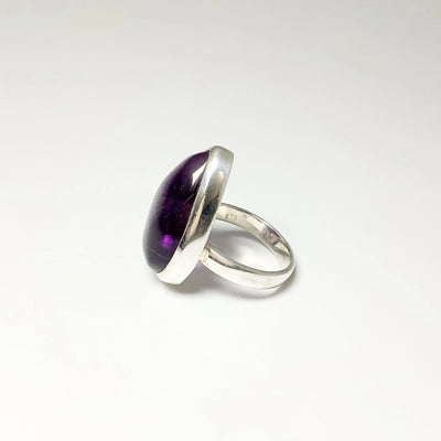 Trapiche Amethyst Ring