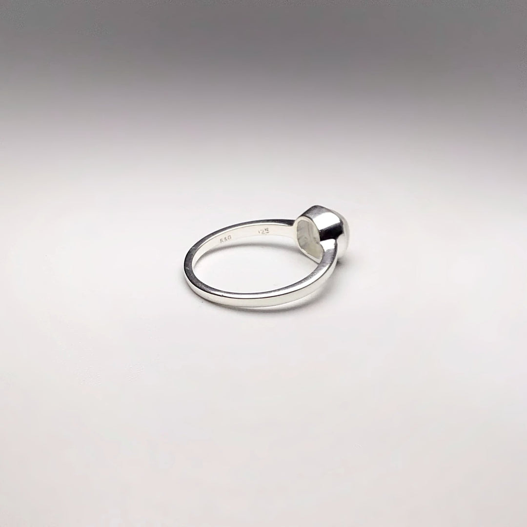 Rainbow Moonstone Ring - Rocks and Gems Canada