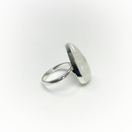 Rainbow Moonstone Ring - Rocks and Gems Canada
