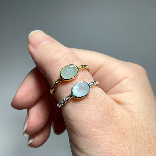 Aquamarine Ring - Rocks and Gems Canada