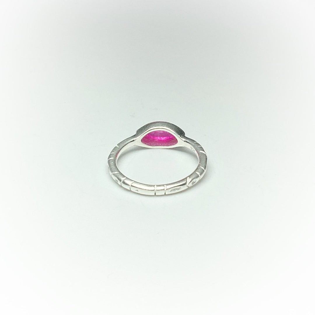 Pink Jade Ring - Rocks and Gems Canada