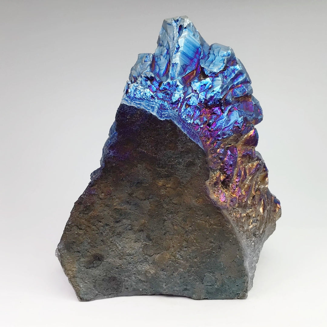 Rainbow Amethyst Druze Cluster Stand Up - Rocks and Gems Canada
