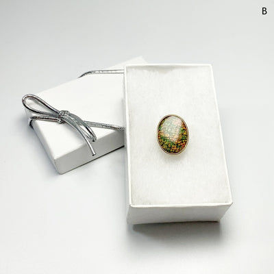 Alberta Ammolite 14K Gold Pendant