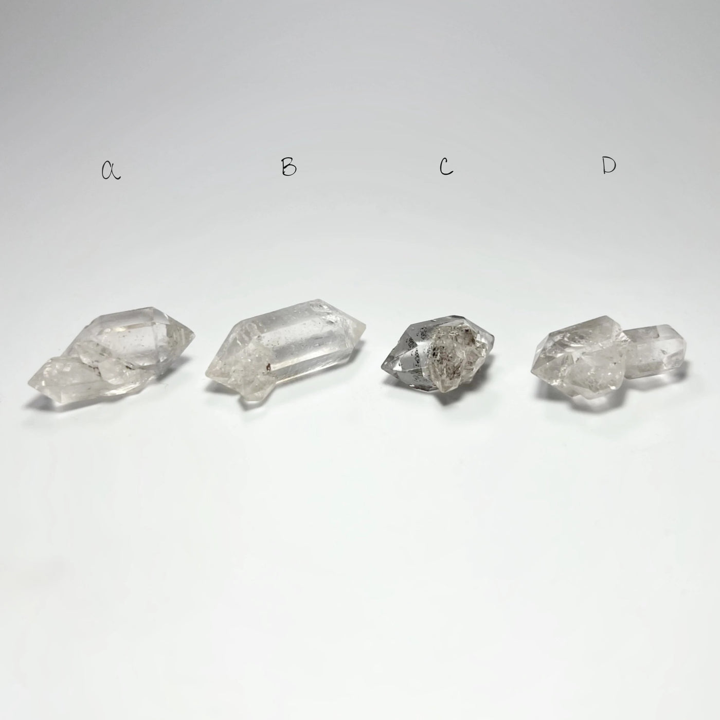Natural Double Terminated Twin Point Quartz at $45 Each - High Quality