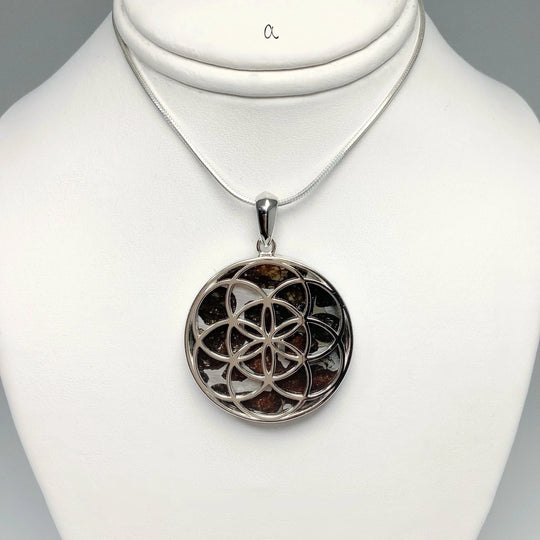 Sericho Meteorite Seed of Life Pendant - Rocks and Gems Canada
