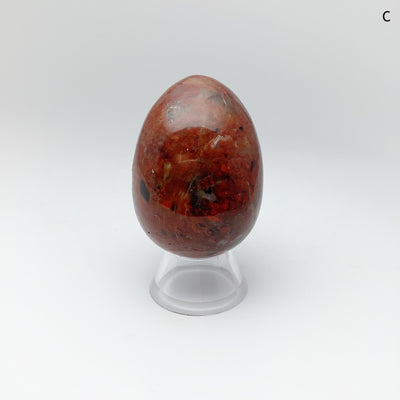 Red Brecciated Jasper Egg