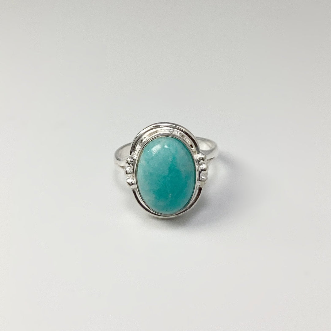 Amazonite Ring - Rocks and Gems Canada