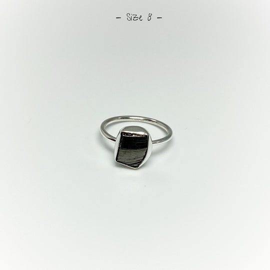 Raw Elite Shungite Ring - Rocks and Gems Canada