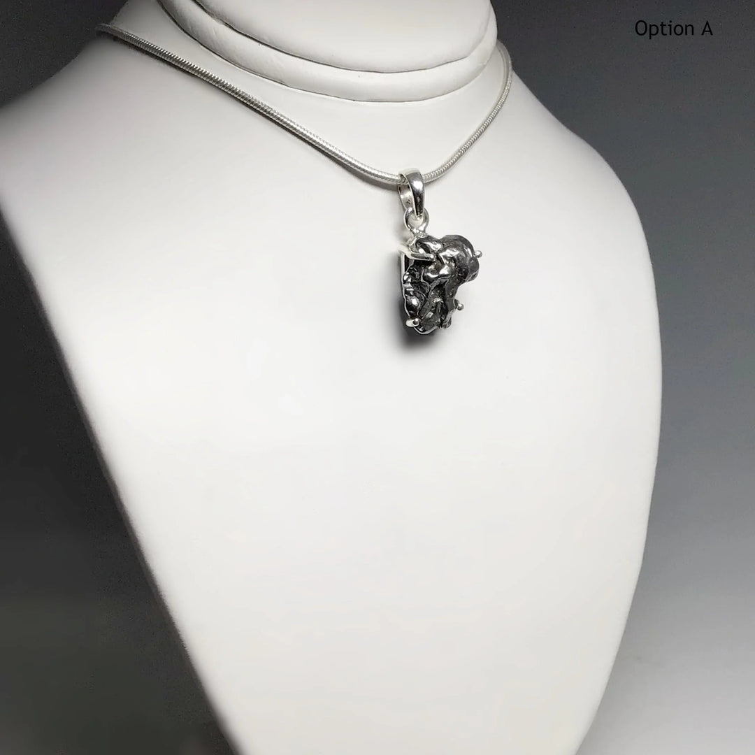 Campo Del Cielo Meteorite Pendant - Rocks and Gems Canada