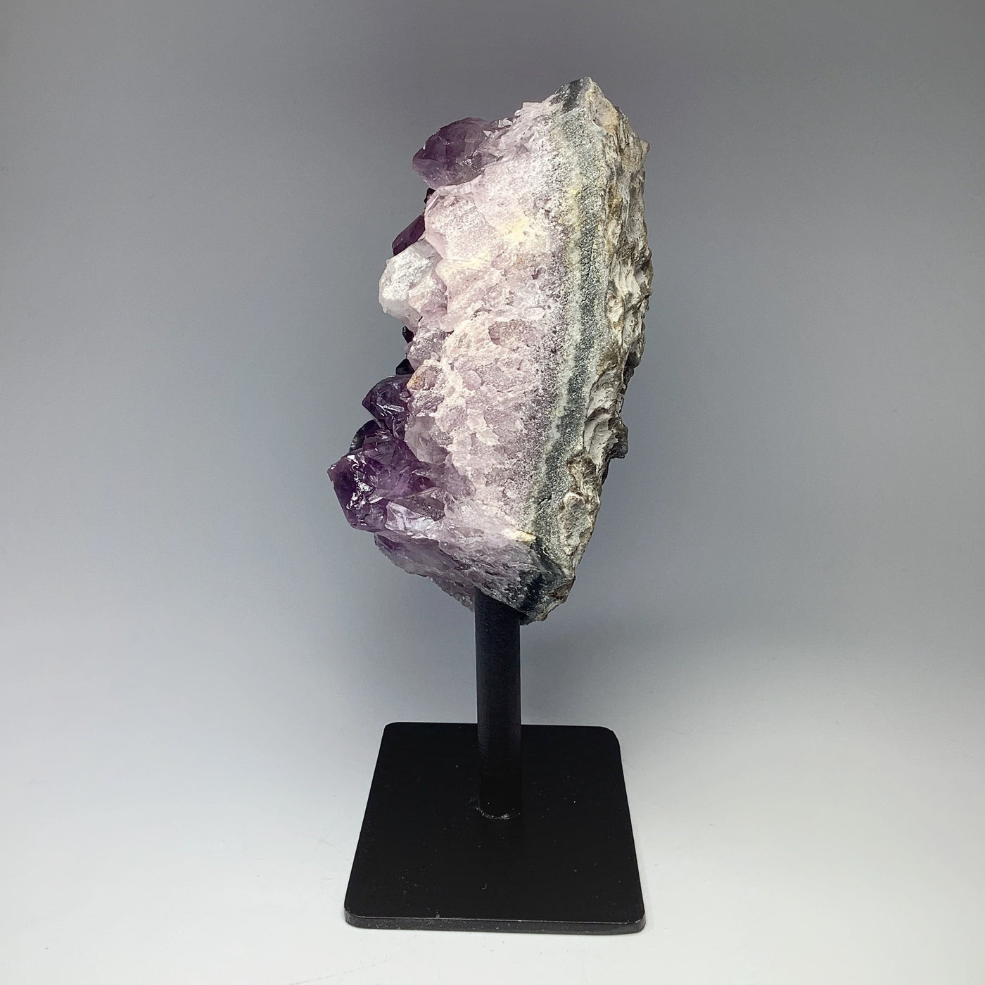 Amethyst Druze Cluster on Stand