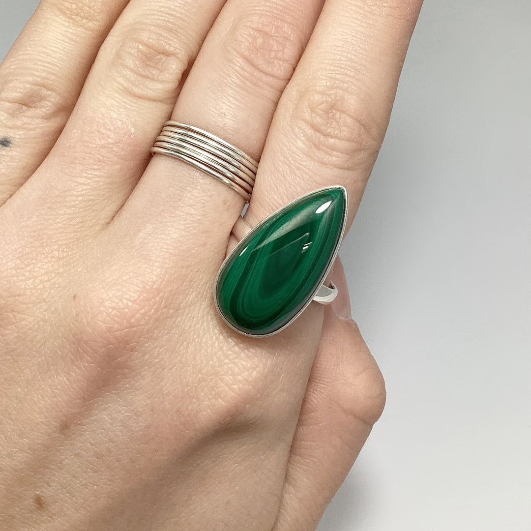 Malachite Ring - Rocks and Gems Canada