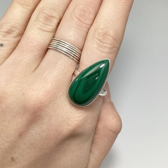 Malachite Ring - Rocks and Gems Canada