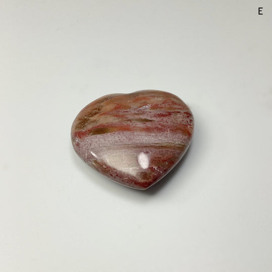 Petrified Wood Heart - Rocks and Gems Canada