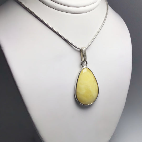 Butterscotch Amber Pendant - Rocks and Gems Canada