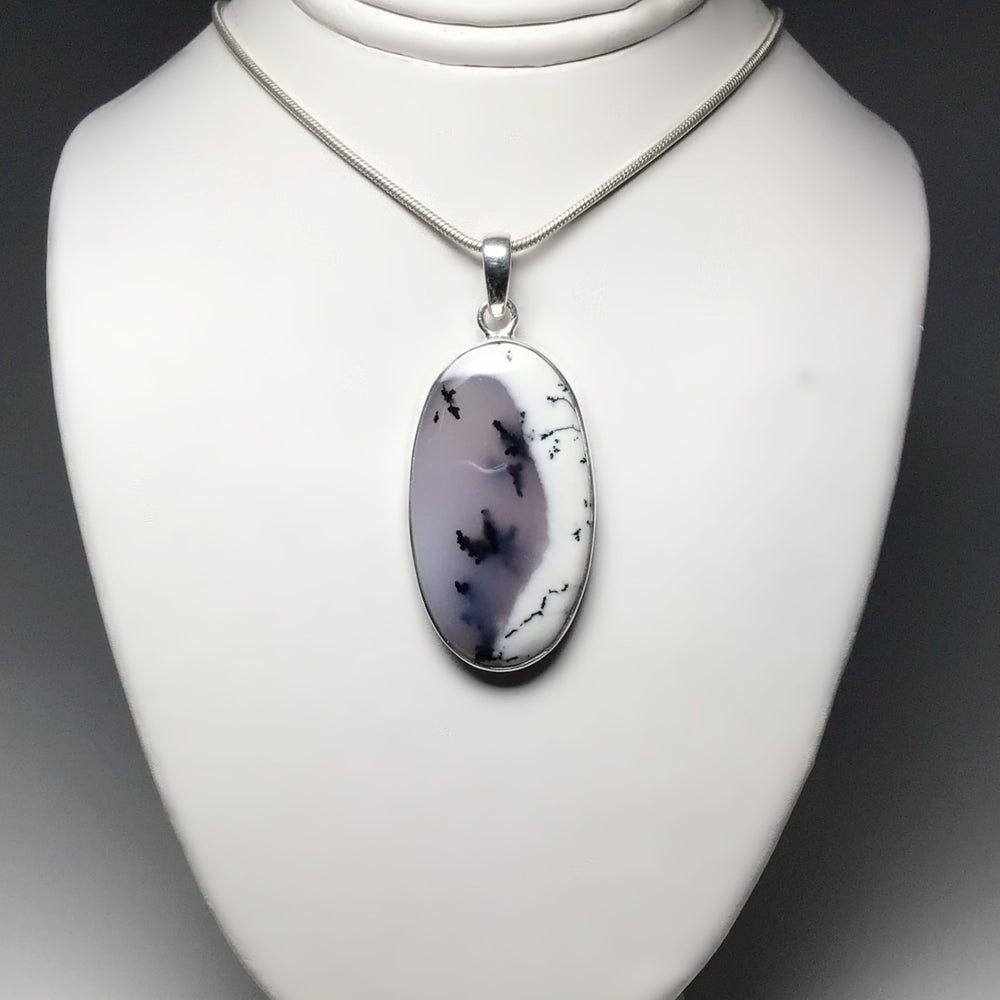 Dendritic Opal Pendant - Rocks and Gems Canada
