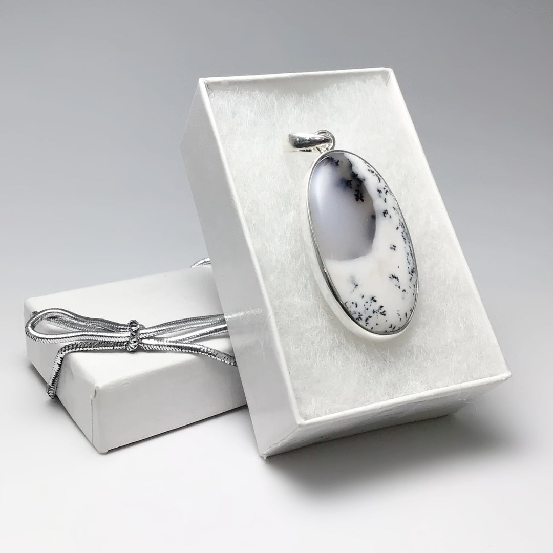Dendritic Opal Pendant - Rocks and Gems Canada