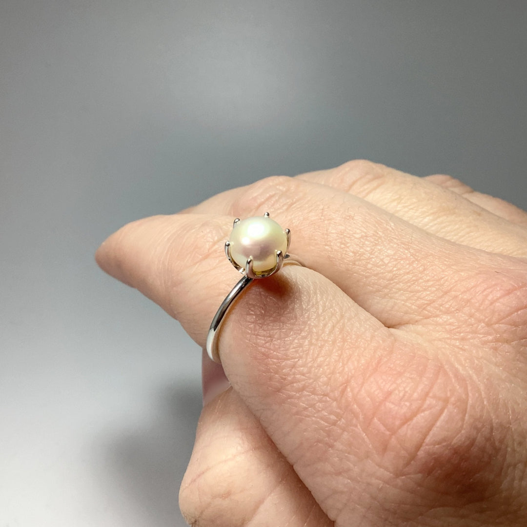 Freshwater Pearl Ring - Rocks and Gems Canada