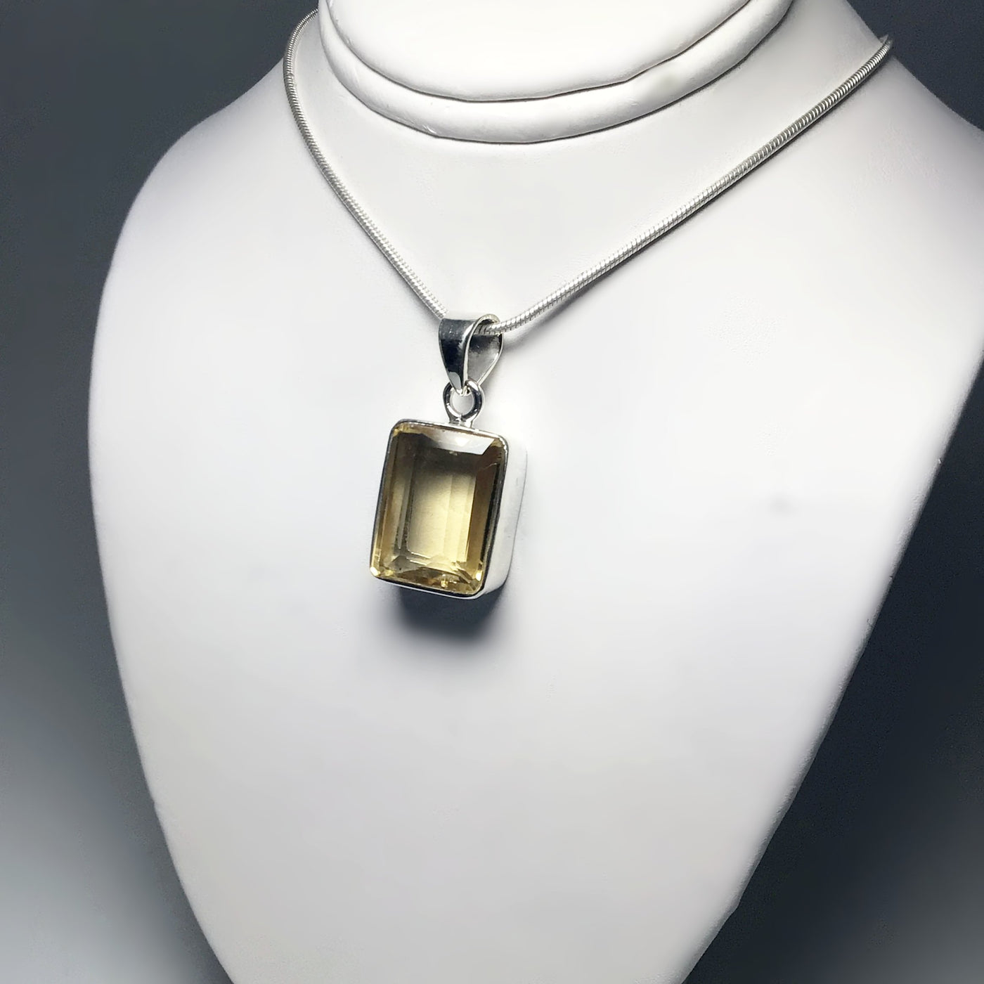 Natural Citrine Pendant