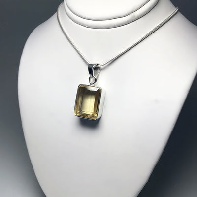 Natural Citrine Pendant
