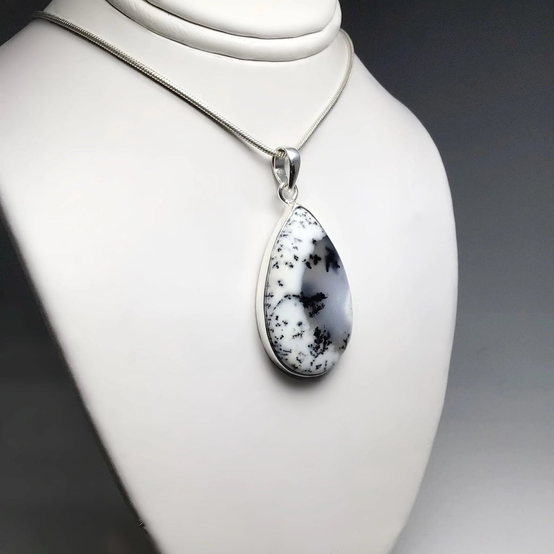 Dendritic Opal Pendant - Rocks and Gems Canada