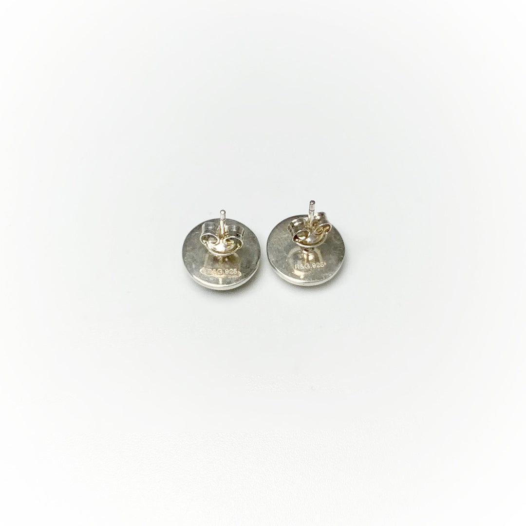 Alberta Ammolite Stud Earrings - Rocks and Gems Canada