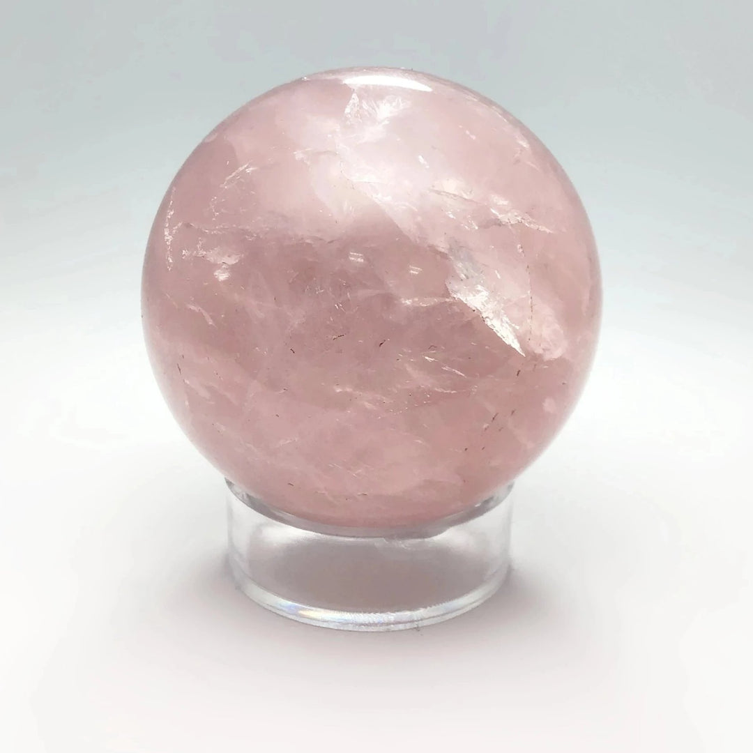 Rose Quartz Sphere - Rocks and Gems Canada