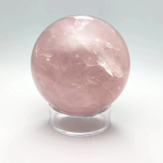 Rose Quartz Sphere - Rocks and Gems Canada