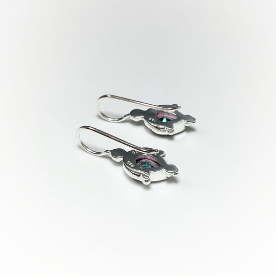 Mystic Topaz Dangle Earrings - Rocks and Gems Canada