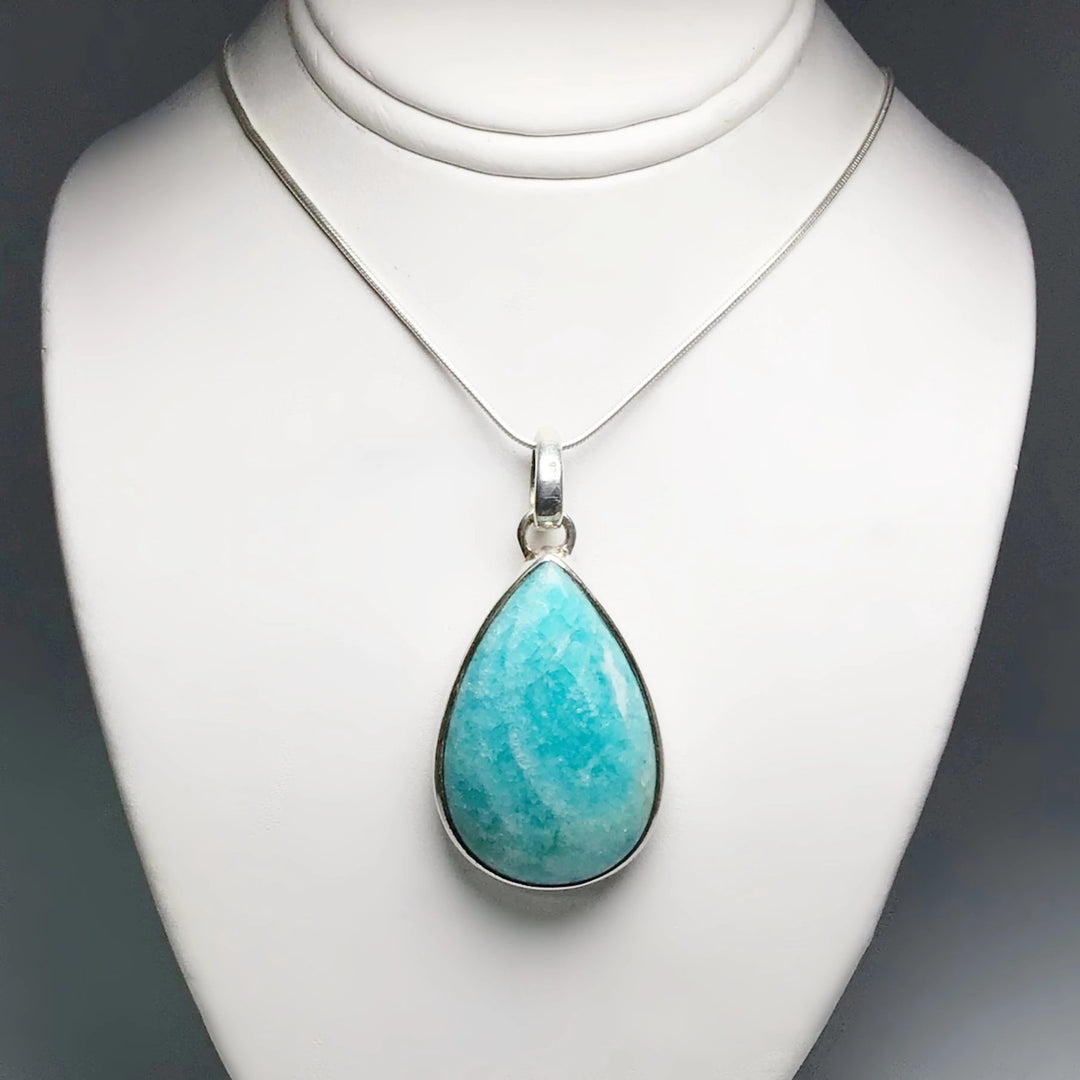 Amazonite Pendant - Rocks and Gems Canada