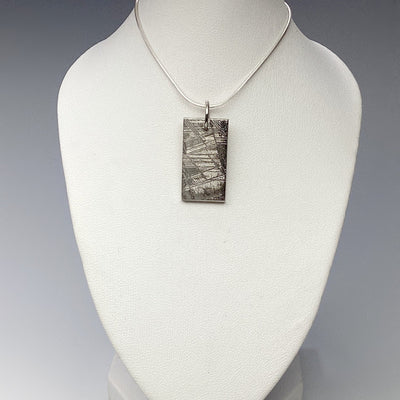Muonionalusta Meteorite Pendant