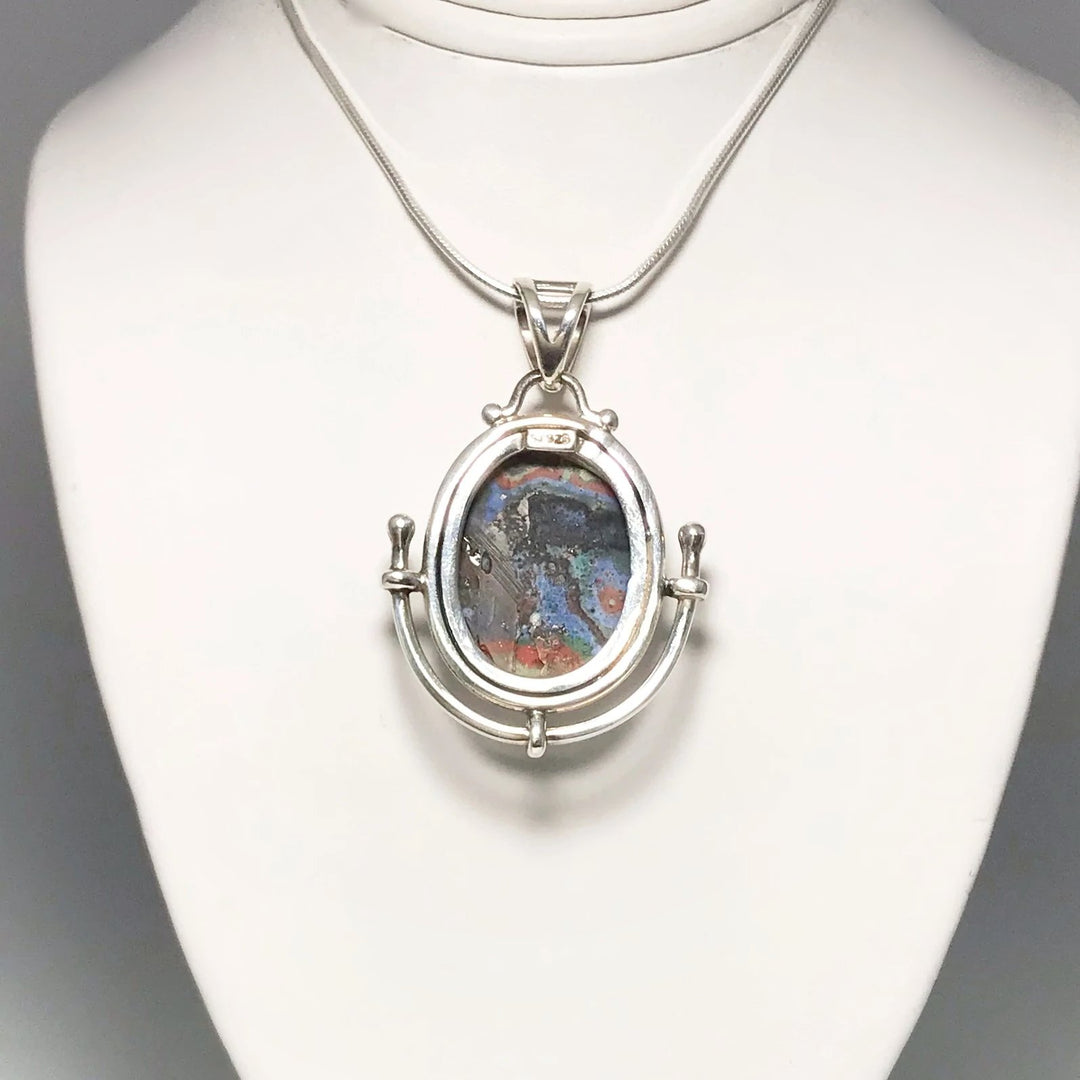 Rainbow Calcite Pendant - Rocks and Gems Canada