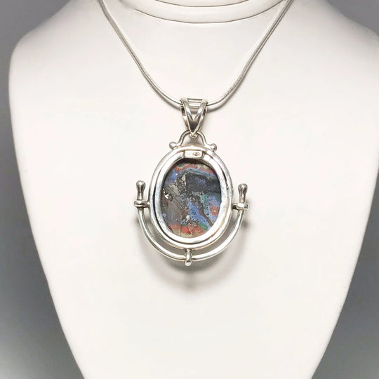 Rainbow Calcite Pendant - Rocks and Gems Canada