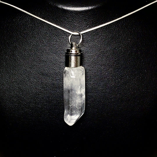 LED Quartz Point Pendant - Rocks and Gems Canada