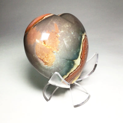 Polychrome Jasper Heart