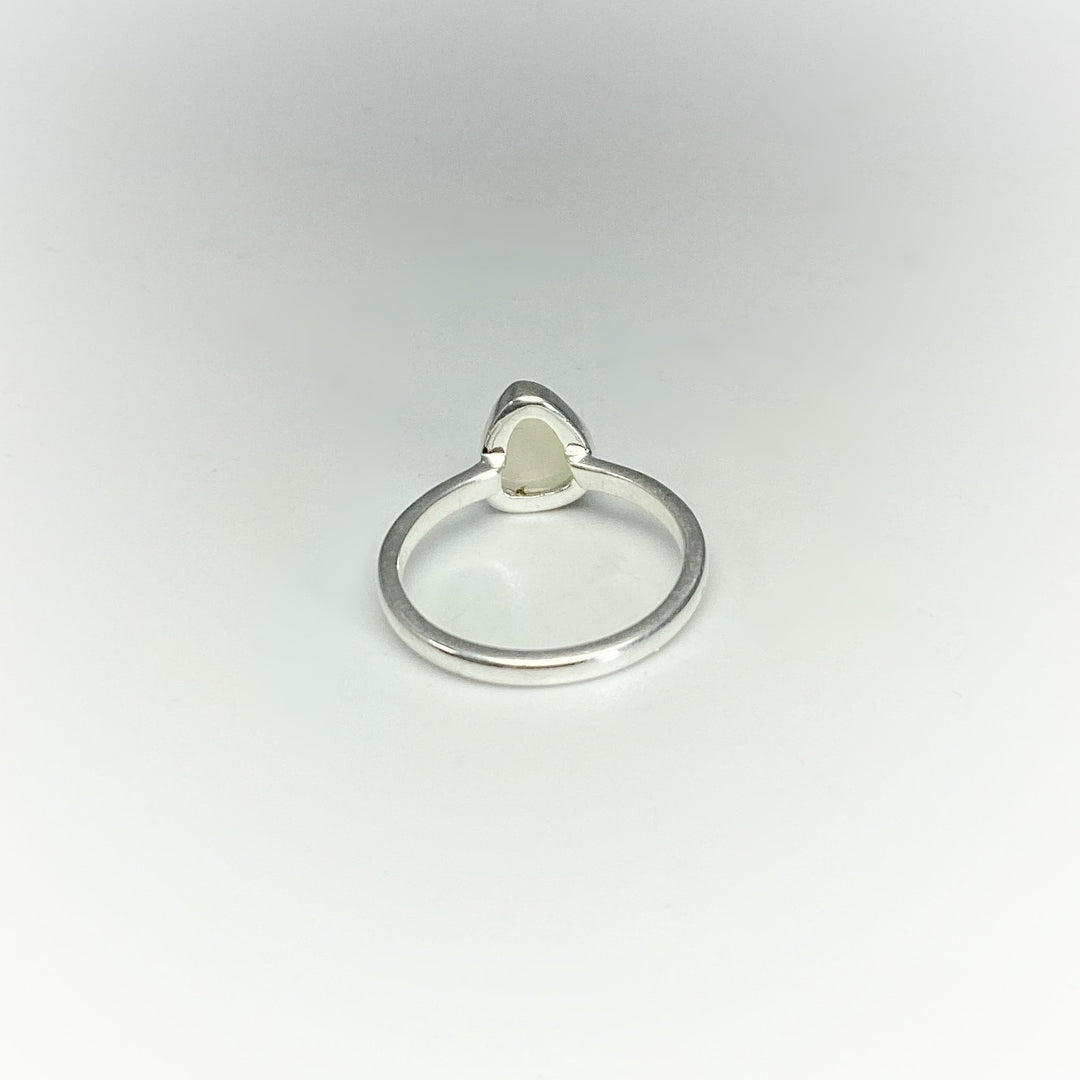 Faceted Ethiopian Fire Opal Ring - Rocks and Gems Canada