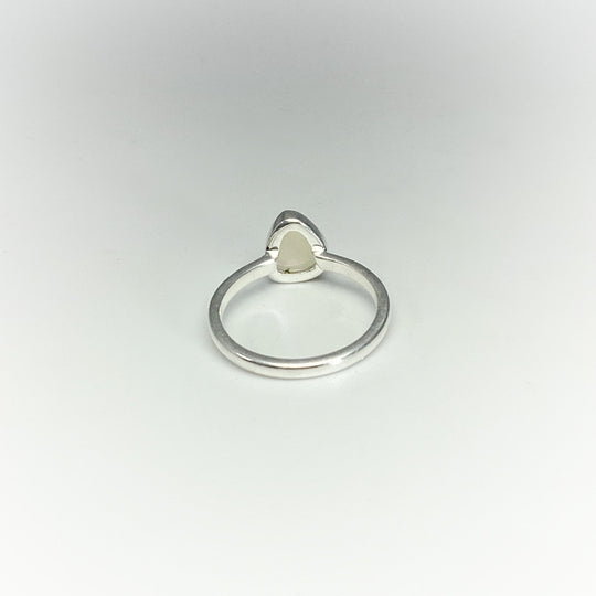 Faceted Ethiopian Fire Opal Ring - Rocks and Gems Canada
