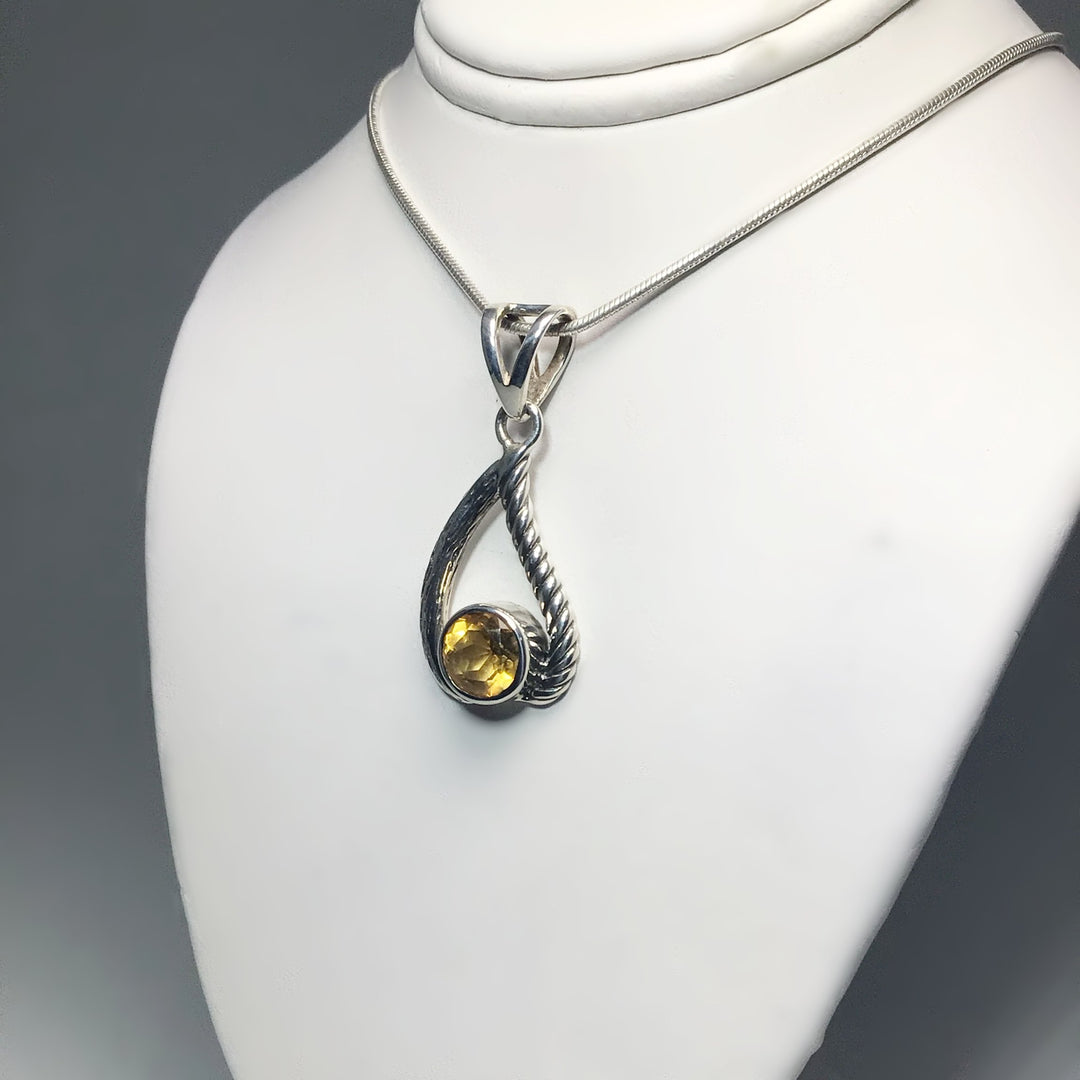 Citrine Pendant - Rocks and Gems Canada