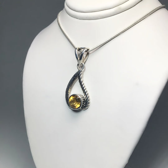Citrine Pendant - Rocks and Gems Canada