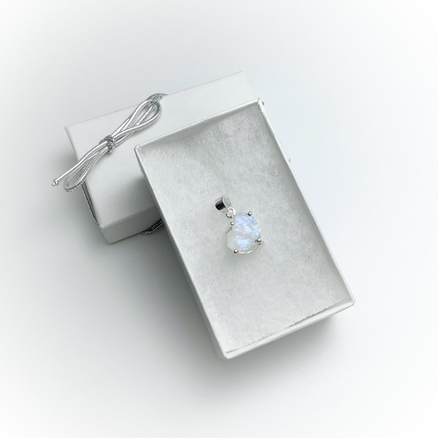 Raw Moonstone Pendant