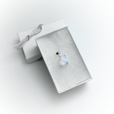 Raw Moonstone Pendant