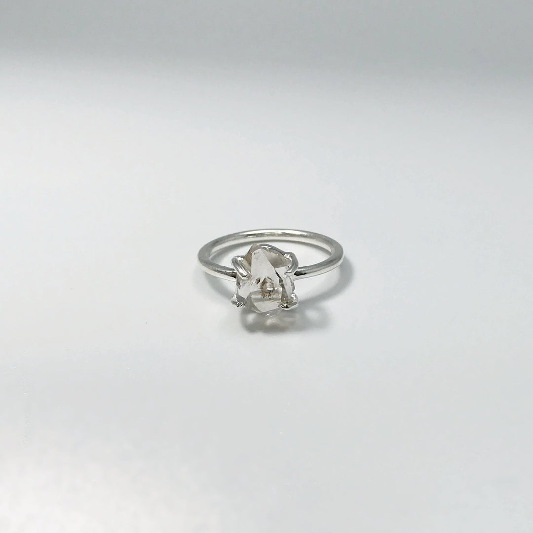 Herkimer Diamond Ring - Rocks and Gems Canada