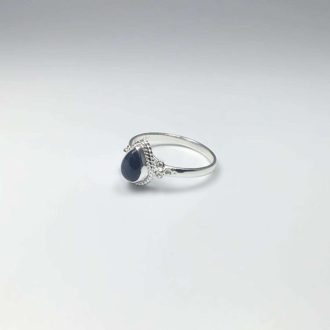 Blue Tiger Eye Ring - Rocks and Gems Canada