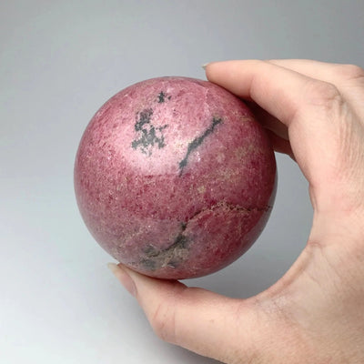 Rhodonite Sphere
