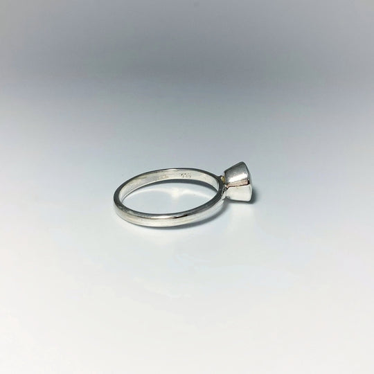 Faceted Ethiopian Fire Opal Ring - Rocks and Gems Canada